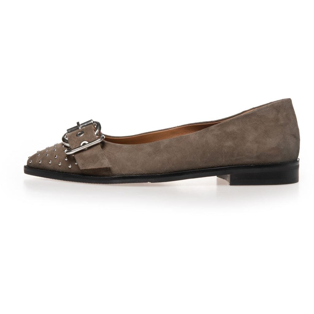 COPENHAGEN SHOES AS THE MOVE SUEDE Ballet flats 0027 GREEN