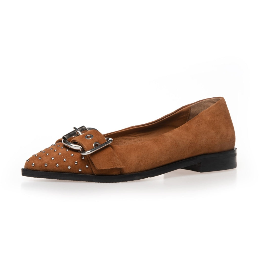 COPENHAGEN SHOES AS THE MOVE SUEDE Ballet flats 632 TAN