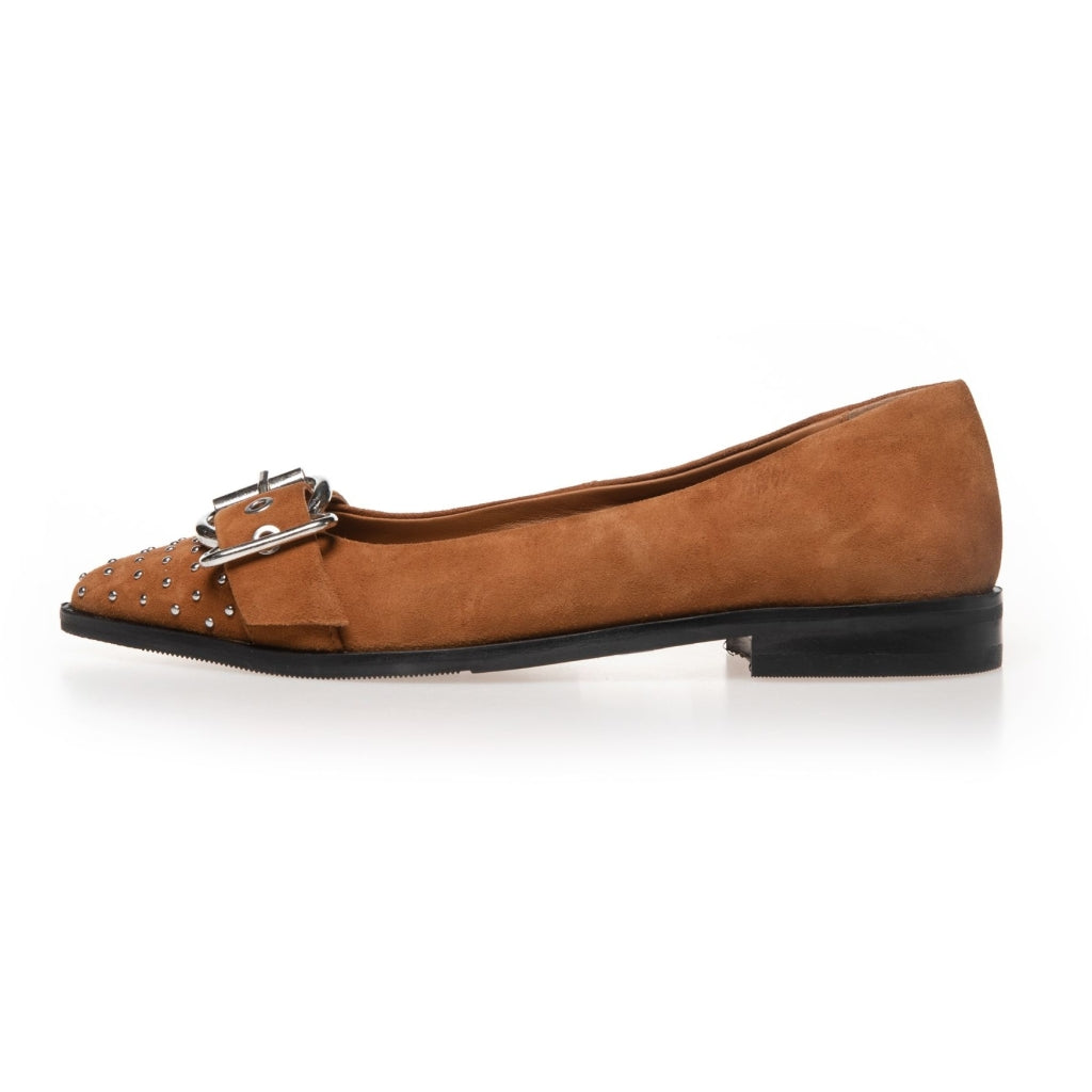 COPENHAGEN SHOES AS THE MOVE SUEDE Ballet flats 632 TAN