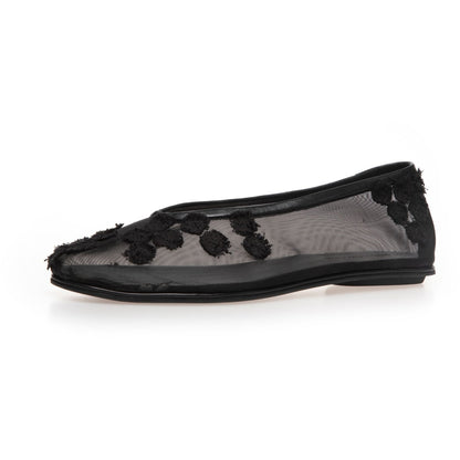 COPENHAGEN SHOES BALLERINA NET Ballet flats 0001 BLACK