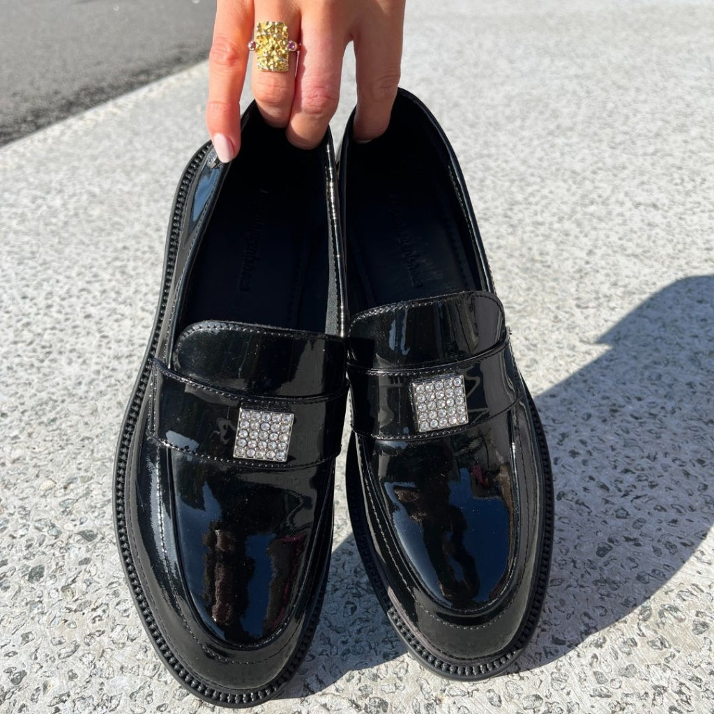 COPENHAGEN SHOES CARRY ME Loafers 0011 BLACK PATENT