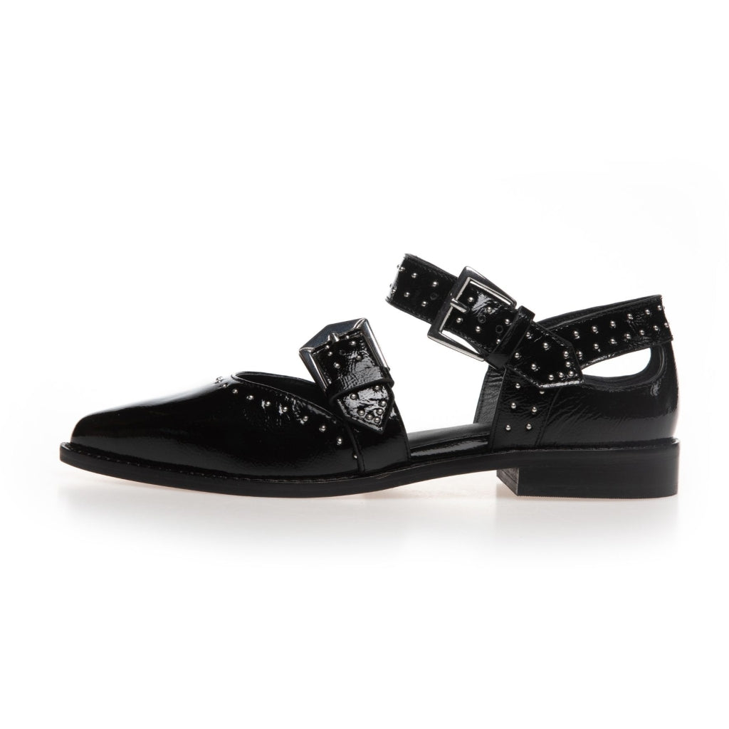 COPENHAGEN SHOES CLOSE TO YOU Loafers 0011 BLACK PATENT