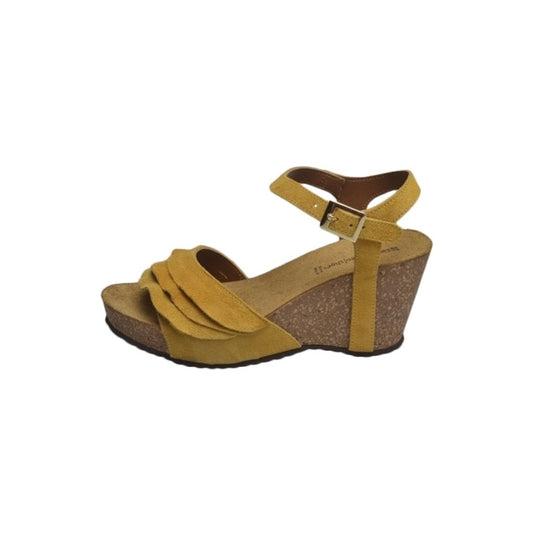 COPENHAGEN SHOES ELVIRA 20 Wedge sandals 191 Yellow