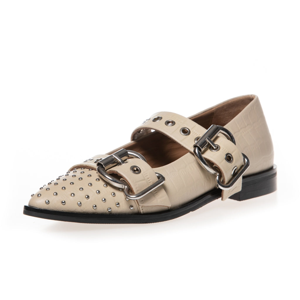 COPENHAGEN SHOES FUTURE VIBES BEIGE Ballet flats 0002 BEIGE