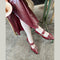 COPENHAGEN SHOES FUTURE VIBES PATENT Ballet flats 229 Bordo