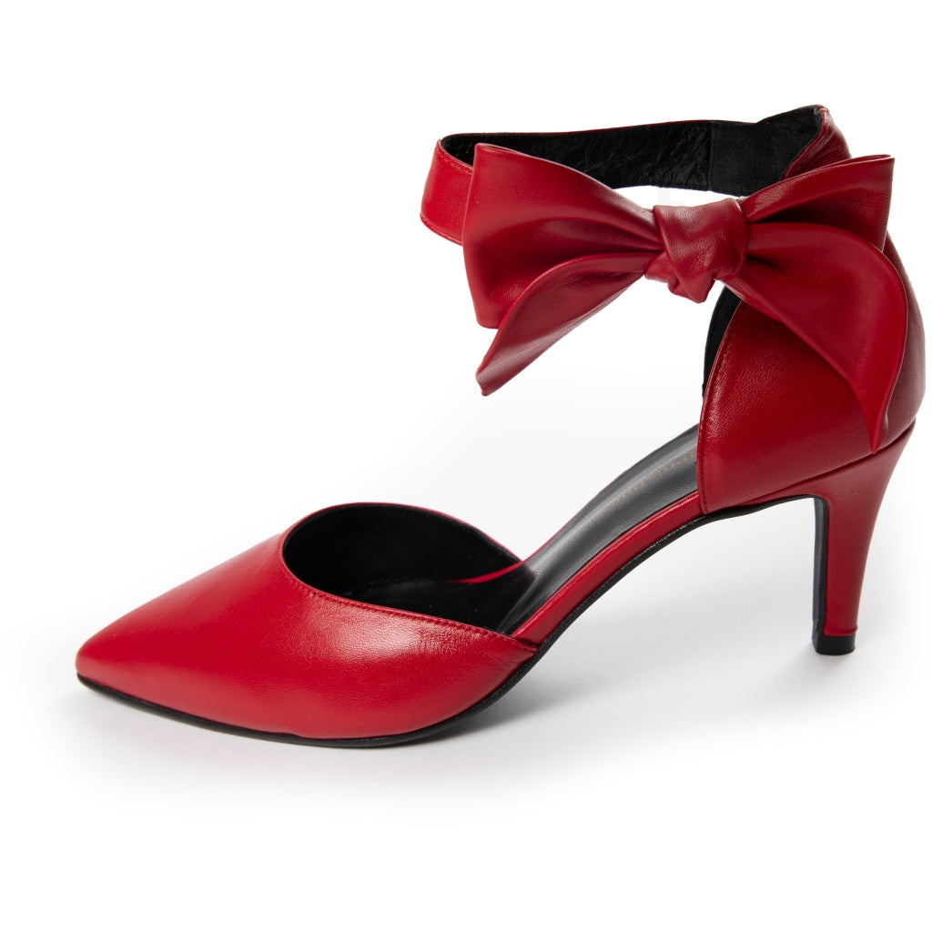 COPENHAGEN SHOES GOING OUT Leather Stilettos 0179 PASSION (RED)