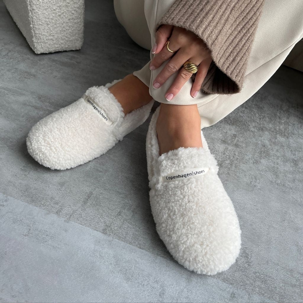 COPENHAGEN SHOES LIKE SLEEPING Slippers 1621 OFF WHITE (CRUDO)