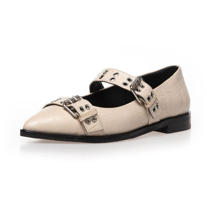 COPENHAGEN SHOES LOVE AND ENERGY BEIGE CR Ballet flats 0002 BEIGE