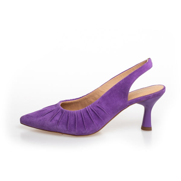 Lilac sales kitten heels