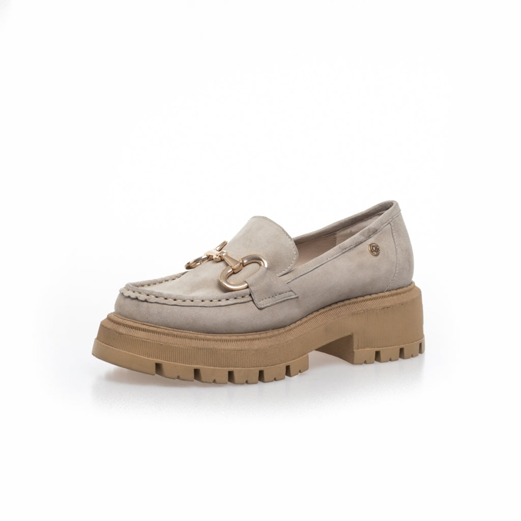 COPENHAGEN SHOES MY DAYS 22 SUEDE Loafers 0002 BEIGE