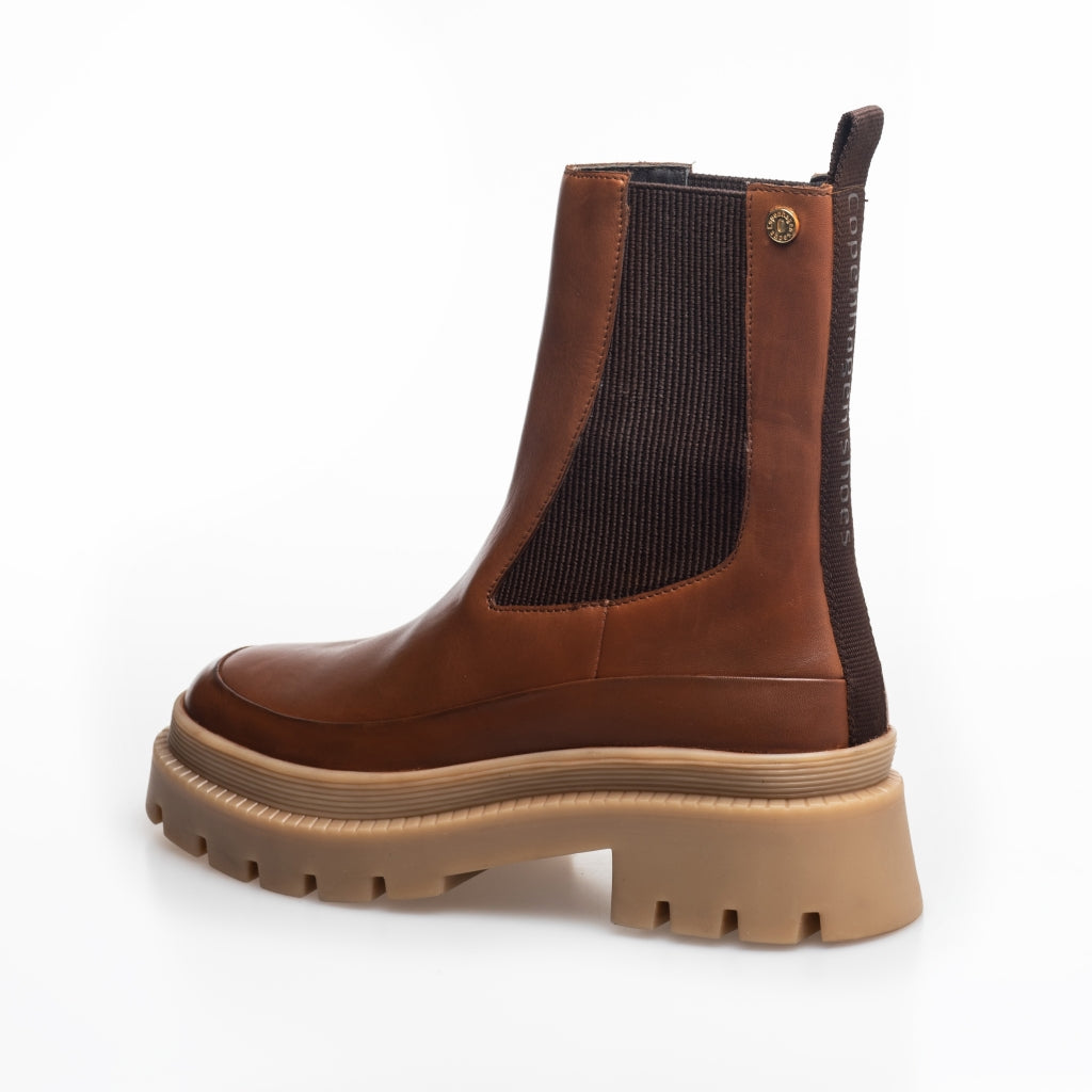 COPENHAGEN SHOES MY GIRL AND ME Boots 0241 COGNAC