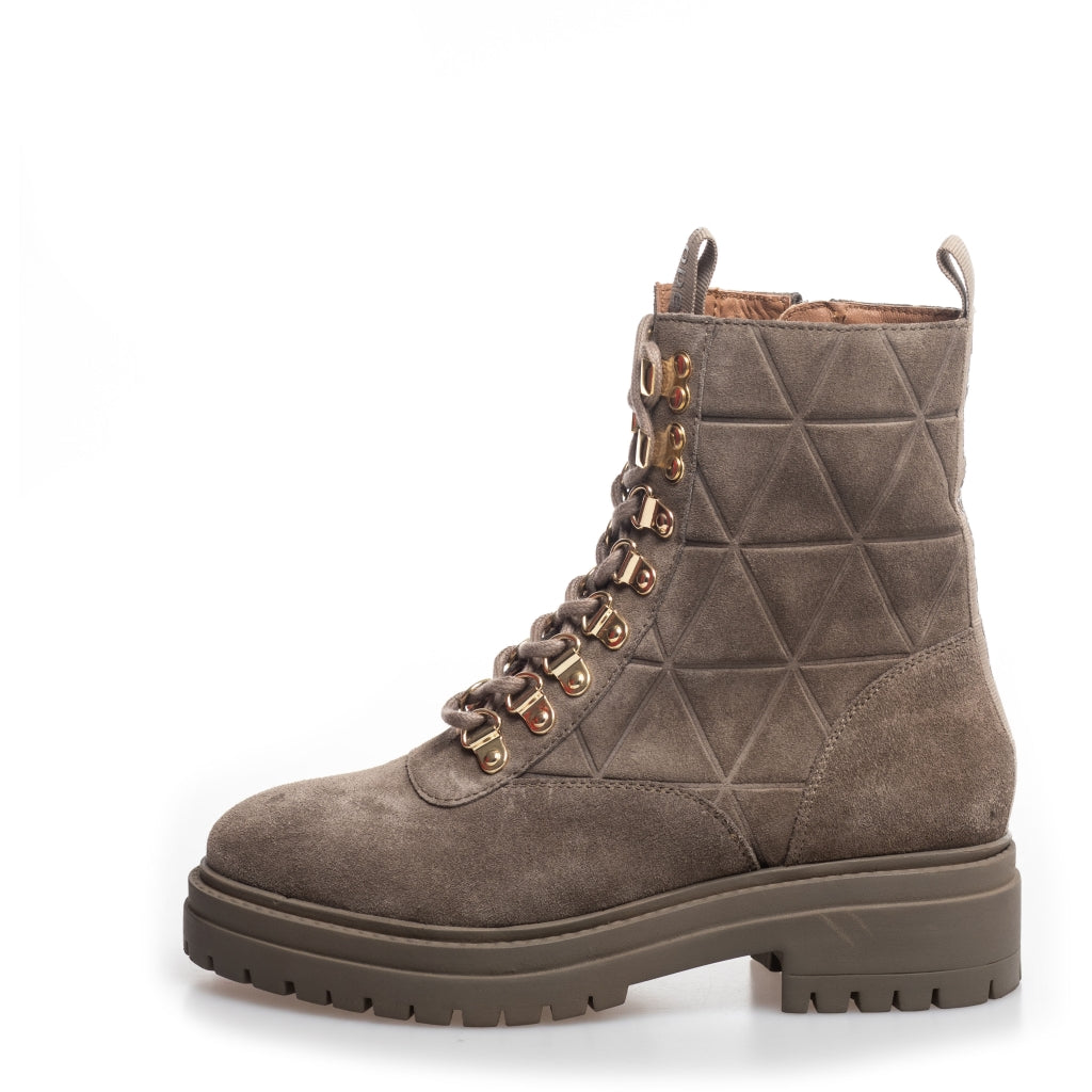 COPENHAGEN SHOES MY GIRL SUEDE Boots 1203 DK TAUPE (ARMY)