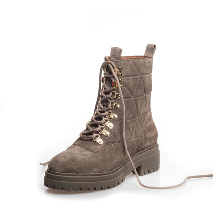 COPENHAGEN SHOES MY GIRL SUEDE Boots 1203 DK TAUPE (ARMY)