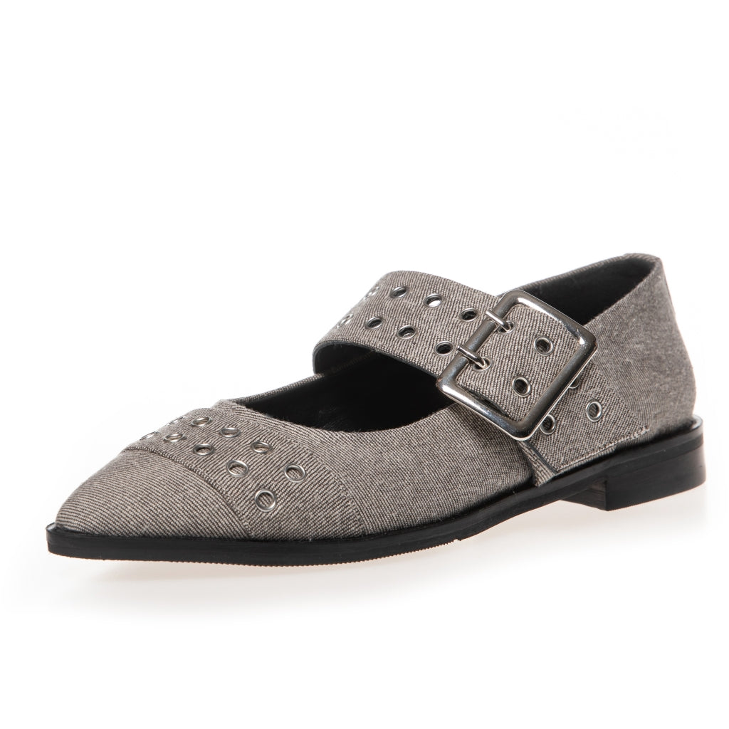 COPENHAGEN SHOES PASSION MOVE-DENIM Ballet flats 0028 GREY