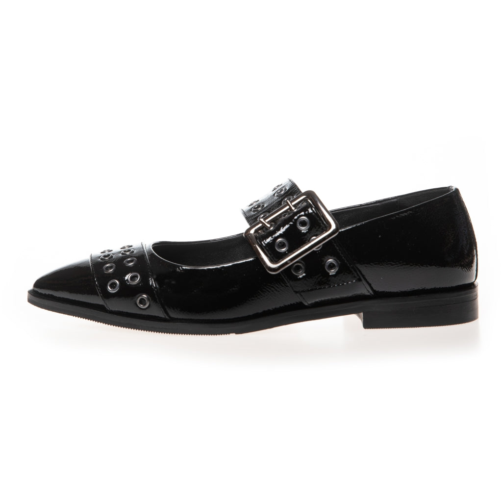 COPENHAGEN SHOES PASSION MOVE-PATENT Ballet flats 0001 BLACK