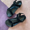 COPENHAGEN SHOES PEACE suede Sandals 001 Black