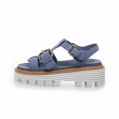 COPENHAGEN SHOES POWER FOR LIFE / JEANS Sandals 077 Jeans blue