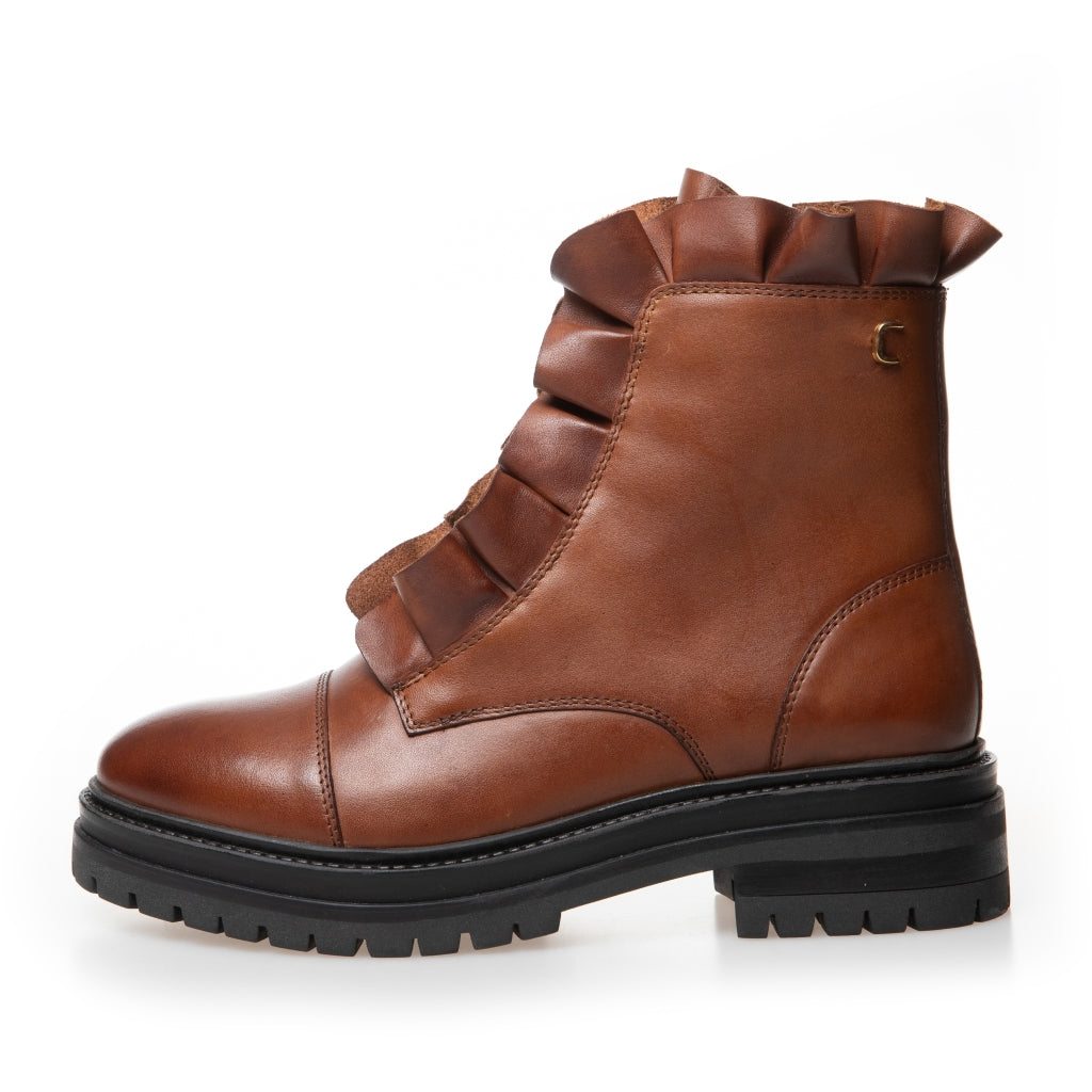 COPENHAGEN SHOES PRETTY Boots 0241 COGNAC