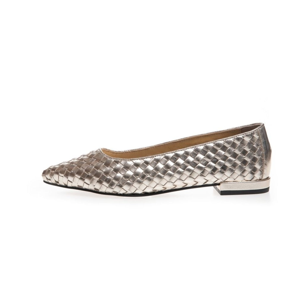 COPENHAGEN SHOES REAL VIBES Ballet flats 371 PLATINO