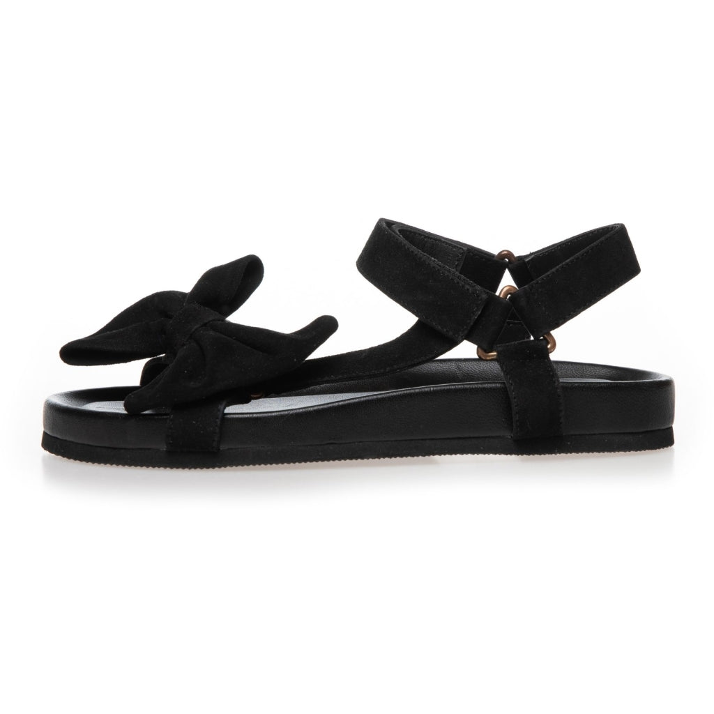 COPENHAGEN SHOES SKY AND DIAMONDS 24 SUEDE Sandals 0001 BLACK SUEDE