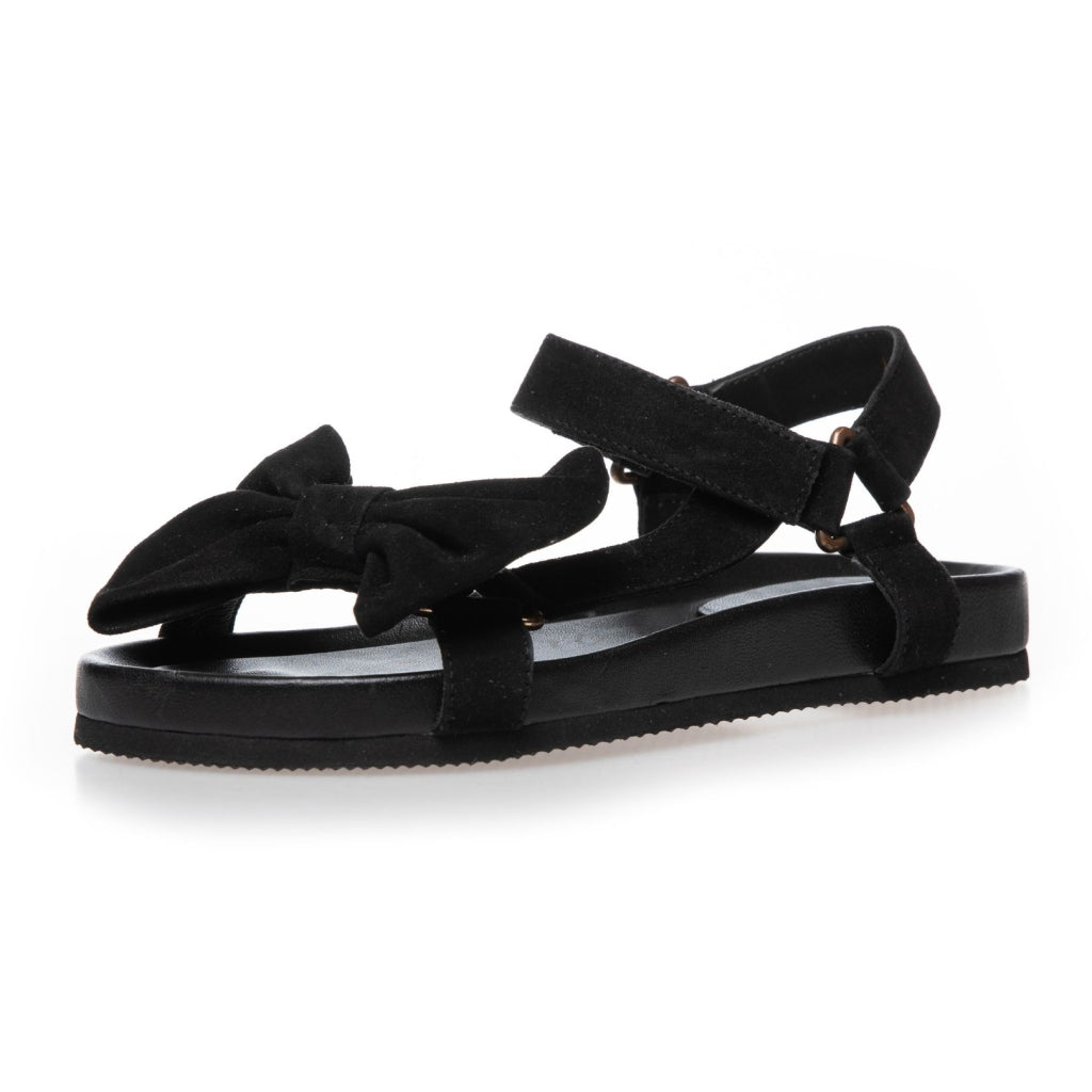 COPENHAGEN SHOES SKY AND DIAMONDS 24 SUEDE Sandals 0001 BLACK SUEDE