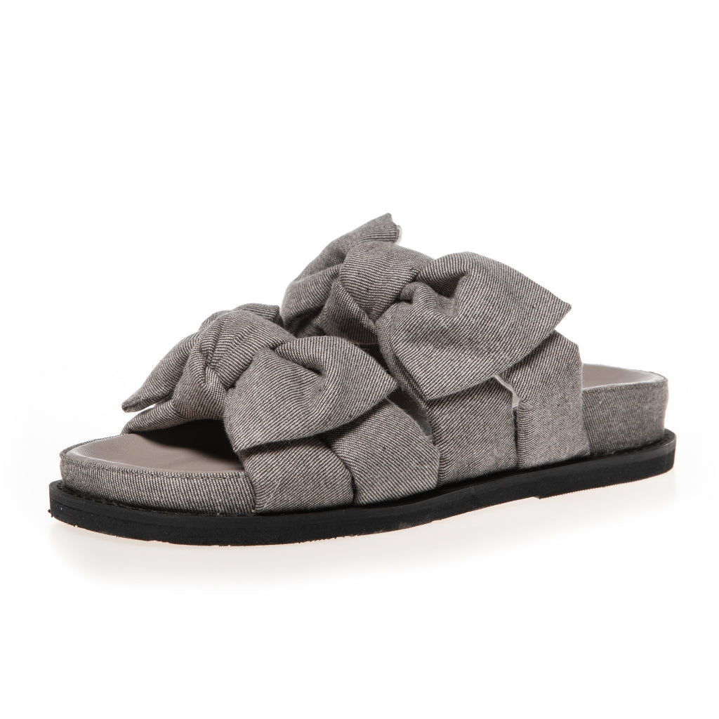 COPENHAGEN SHOES SUMMER DREAM DENIM Slippers 0741 GREY DENIM