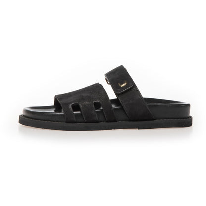 COPENHAGEN SHOES SUMMER PASSION PLAIN Slippers 0001 BLACK