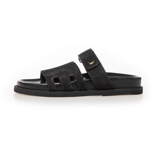 COPENHAGEN SHOES SUMMER PASSION PLAIN Slippers 0001 BLACK