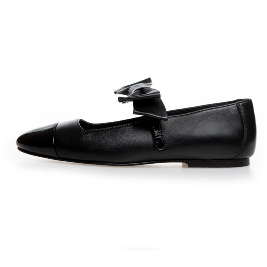 COPENHAGEN SHOES THE BOW BALLERINA Ballet flats 001 Black