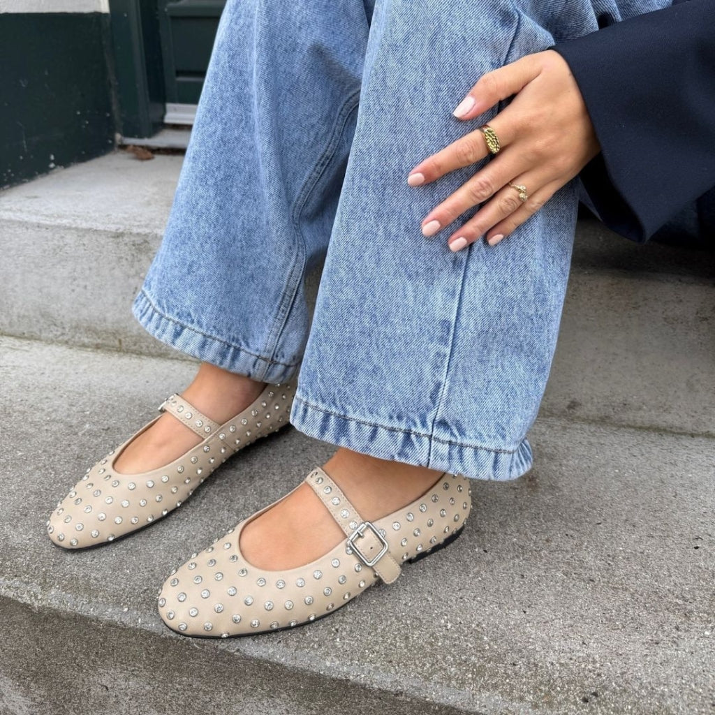 COPENHAGEN SHOES THE LOVELY MOVE Ballet flats 0002 BEIGE