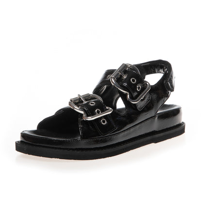 COPENHAGEN SHOES THE MAGICAL PATENT Sandals 0011 BLACK PATENT