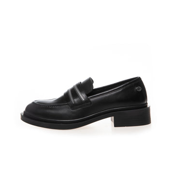 COPENHAGEN SHOES THE ZIP Loafers 0001 BLACK