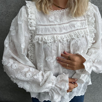 STORIES FROM THE ATELIER by COPENHAGENSHOES YOUR HEART TOP CLOTHES 0061 WHITE