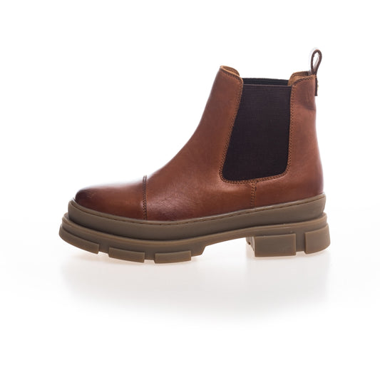 COPENHAGEN SHOES YOU AND ME LOW Boots 0241 COGNAC