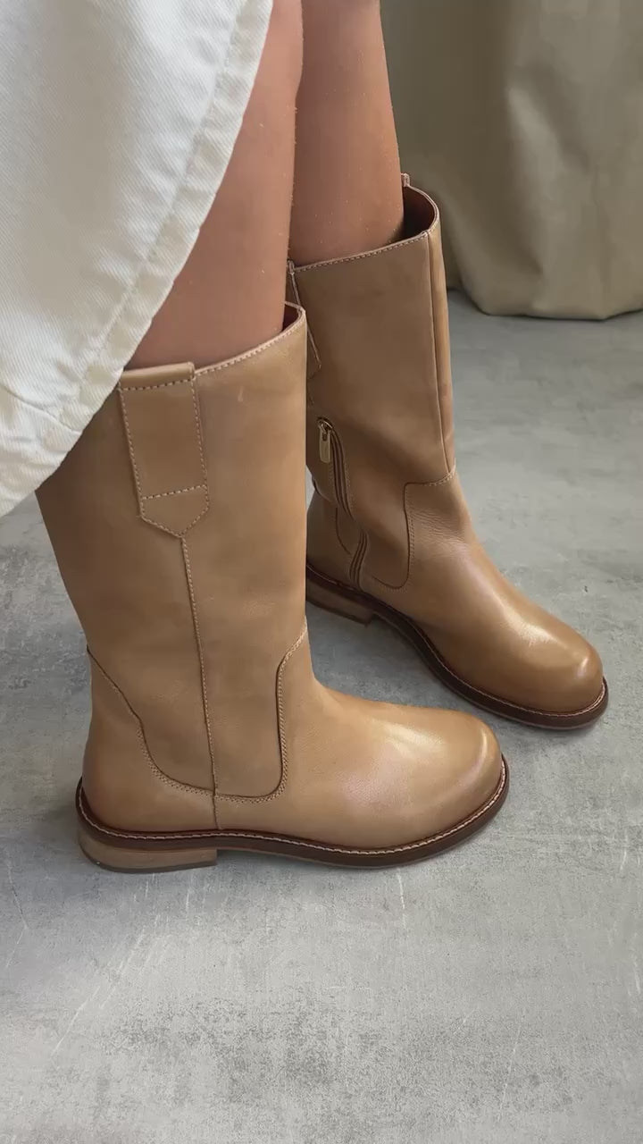 COPENHAGEN SHOES ALL DAY Boots 632 TAN